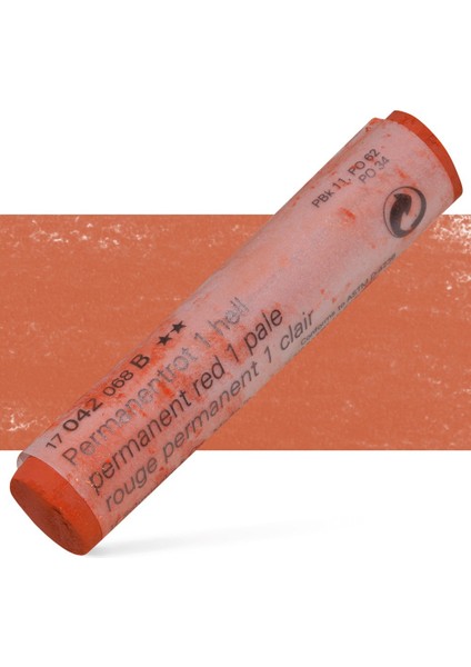 : Artist Soft Pastel Boya : 042 B : Permanent Red Pale