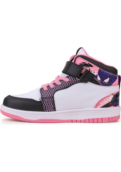 Tesan Cırtlı Günlük Kız Çocuk Spor Ayakkabı Siyah - Beyaz - Pembe fırsatları