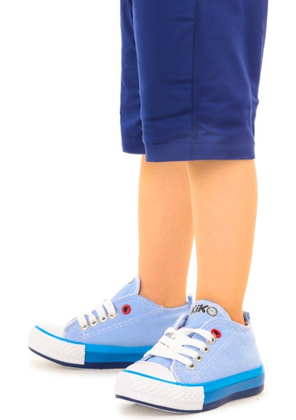 Tinna Bağcıklı Erkek Bebek Keten Spor Ayakkabı