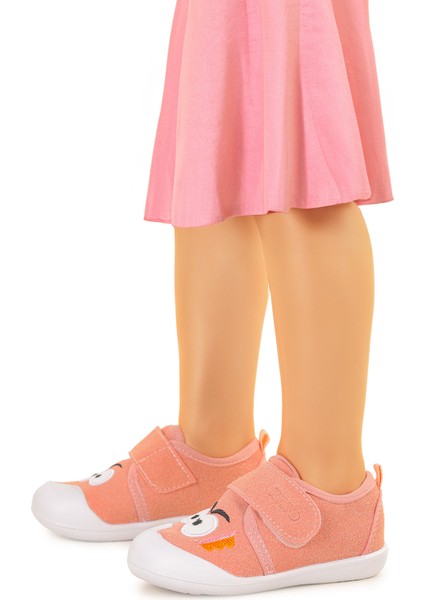 Cookie Cırtlı Kız Bebek Ilk Adım Panduf Ayakkabı Pudra fiyatları