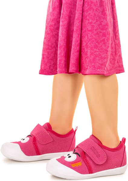 Cookie Cırtlı Kız Bebek Ilk Adım Panduf Ayakkabı Fuşya fiyatları