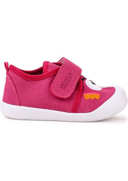 Cookie Cırtlı Kız Bebek Ilk Adım Panduf Ayakkabı Fuşya modelleri