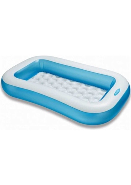 151-200 cm Intex Dikdörtgen Havuz Mavi 3 Kişilik 20 - 34 cm Pompa Dahil Değildir Şişme