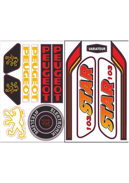 Mobylette 004 Sticker