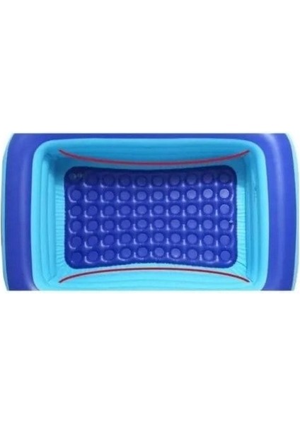 2+ Yaş 3 Boğumlu Dikdörtgen Şişme Havuz, 120*90*45 120 cm 45 cm 1'li 45 cm Mavi Pompa Dahildir fırsatları