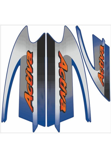 Honda Activa Uyumlu Sticker Set 001