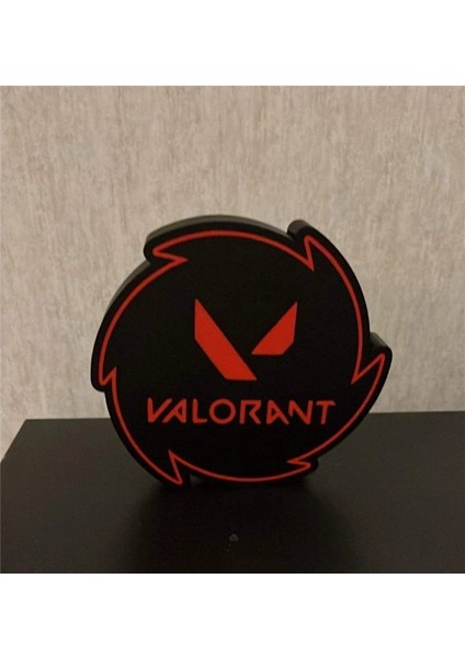 Valorant LED Lamba Şarjlı