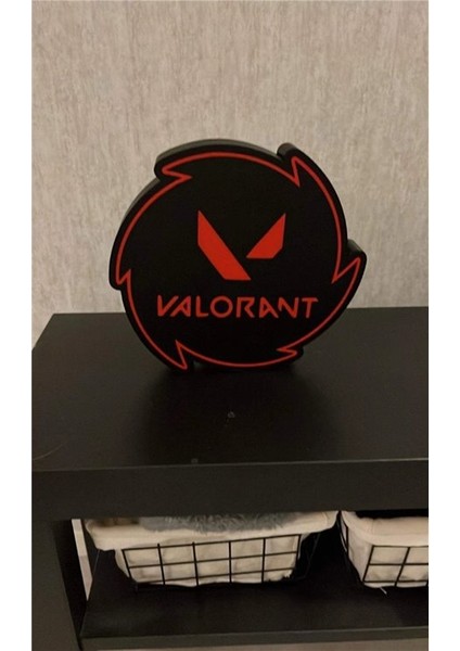 Valorant LED Lamba Şarjlı