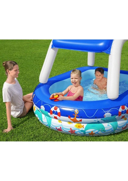 Pompa Dahil Değildir Gölgelikli Kaptan Aile Havuzu 54370 fırsatları