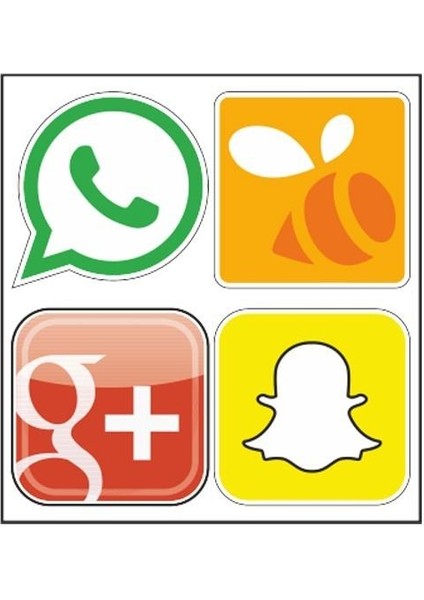 A5 Sticker 062 Tek Paket Çoklu Sticker