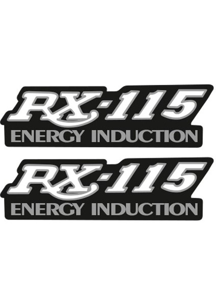 Yamaha Rx115 Uyumlu Damla Stıcker Set 001
