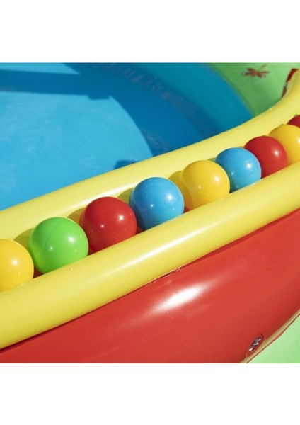 Kahverengi Kaydıraklı Oyun Havuzu Seti 53093 2 Set Kız Erkek Çocuk Oyuncakları Eğitici Oyuncaklar 3 modelleri