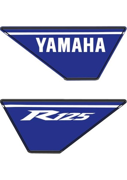 Yamaha R125 Uyumlu Kafa Granaj Sticker