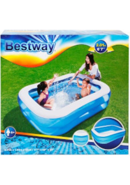 Yeşil 2 Halka Dikdörtgen Havuz modelleri