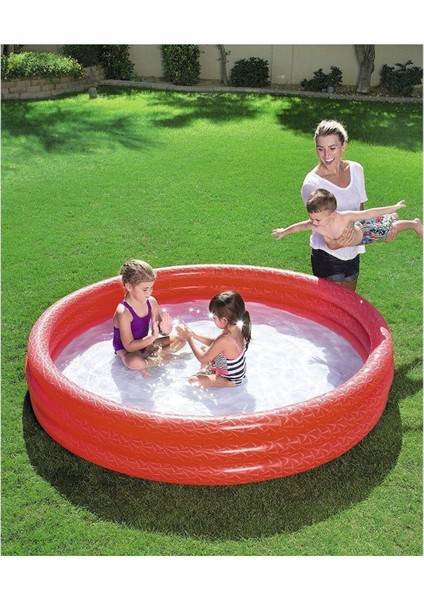 Yeşil Çocuk Havuzu 183X33 cm Bestway Kırmızı - 51027 1+ Yaş fiyatları