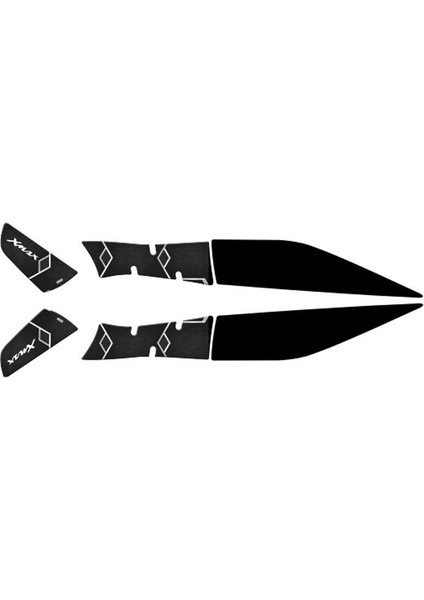 Yamaha Xmax 2018 - 2023 Uyumlu Yan Ayak Pad 012