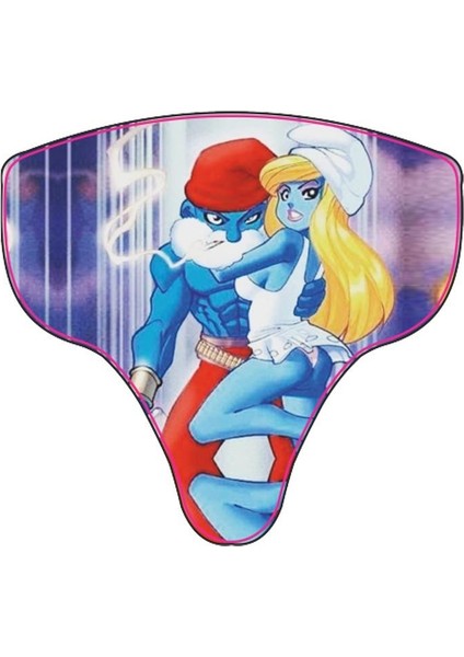 Şirinler Mondial Mh Drift 2011 - 2020 Uyumlu Siperlik Sticker