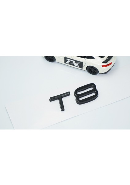 T8 Siyah Abs 3m 3D Bagaj Yazı Logo Volvo Ile Uyumlu