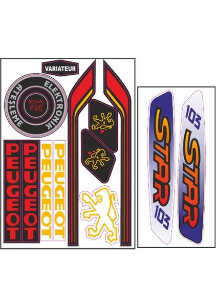 Mobylette 005 Sticker