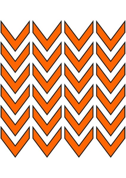 Cg Turuncu Ok Sakal Şeridi