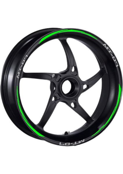 Yamaha Yamaha Florasan Yeşil Mt-07 Uyumlu 1 Set Jant Şeridi fiyatları
