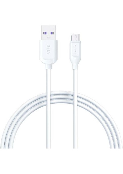 C107 18W Micro USB Hızlı Şarj & Data Kablosu