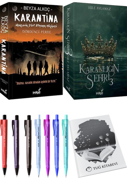 Karanlığın Şehri 3 - Karantina 4 + Kalem + Not Defteri