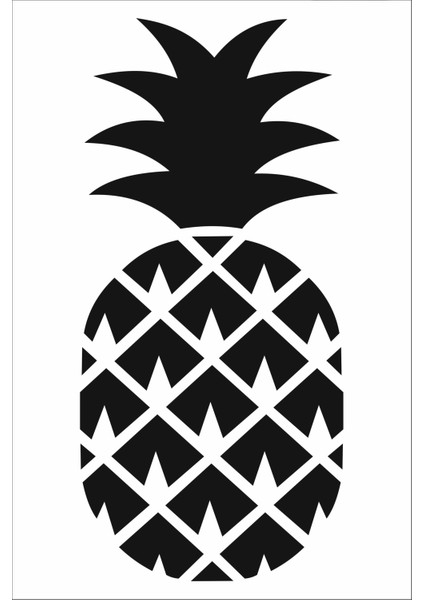 Stencil Sarayi Boyama Şablon Çiçek ve Meyve - 7909