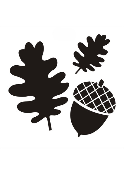 Stencil Sarayi Boyama Şablon Çiçek ve Meyve - 8830