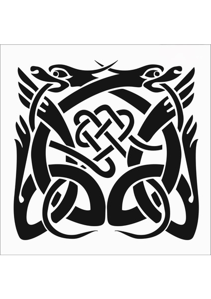 Stencil Sarayi Boyama Şablon Damask Çini Mandala - 8206