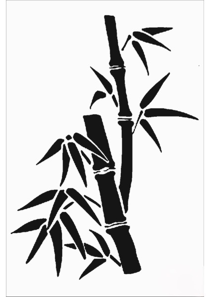 Stencil Sarayi Boyama Şablon Çiçek ve Meyve - 8361