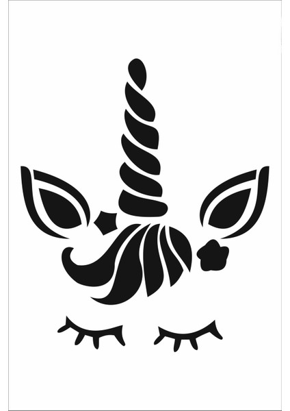 Stencil Sarayi Boyama Şablon Çocuk - 1531