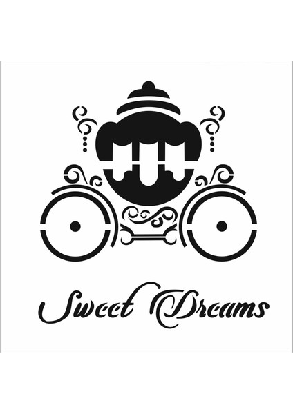 Stencil Sarayi Boyama Şablon Çocuk - 4155