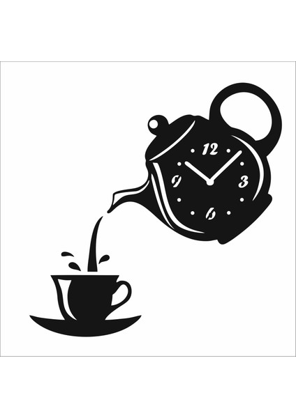 Stencil Sarayi Boyama Şablon Mutfak Obje ve Yazıları - 8261