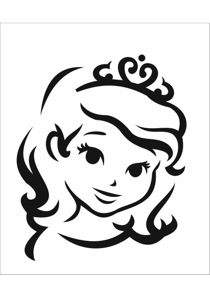 Stencil Sarayi Boyama Şablon Çocuk - 5022