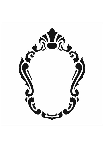 Stencil Sarayi Boyama Şablon Objeler - 4456