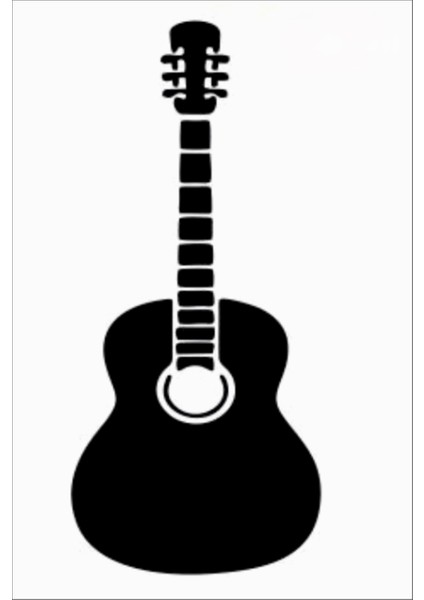 Stencil Sarayi Boyama Şablon Muzik - 8199