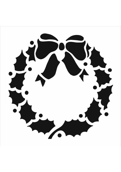 Stencil Sarayi Boyama Şablon Tac - 4368