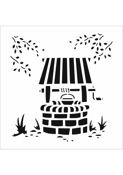 Stencil Sarayi Boyama Şablon Objeler - 4465