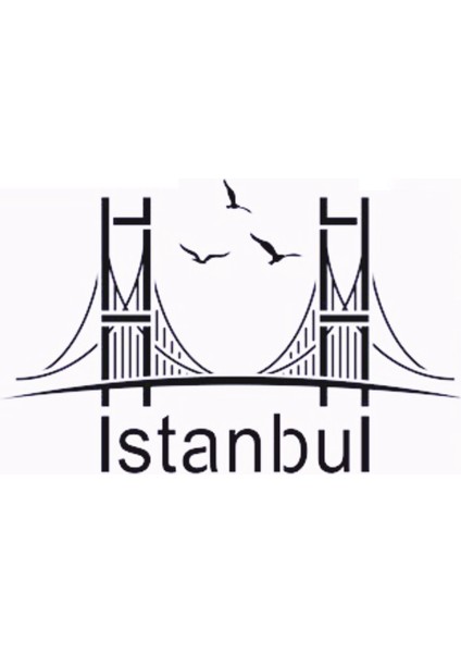 Stencil Sarayi Boyama Şablon Şehirler - 1233