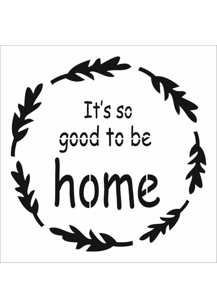 Stencil Sarayi Boyama Şablon Yazı ve Numaralar - 8050