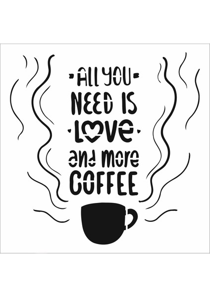 Stencil Sarayi Boyama Şablon Yazı ve Numaralar - 8878