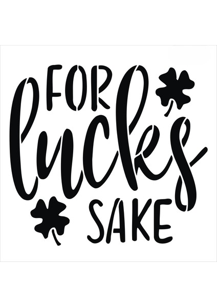 Stencil Sarayi Boyama Şablon Yazı ve Numaralar - 8868