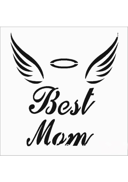 Stencil Sarayi Boyama Şablon Yazı ve Numaralar - 8237