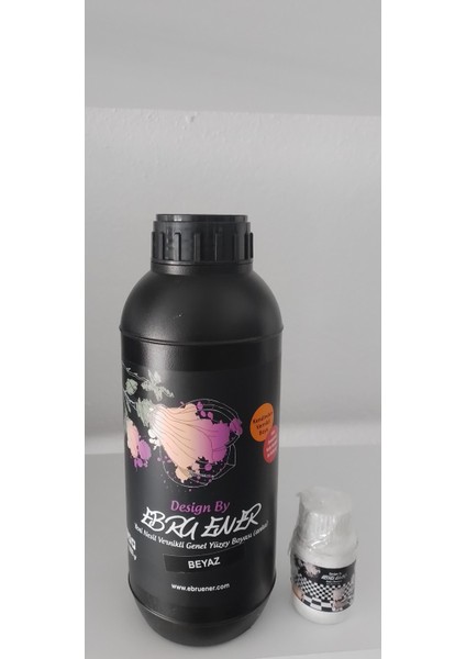 Anka Vernikli Genel Yüzey Boyası Beyaz 1000 Gr. ve Katkı Maddesi 30 Gr.