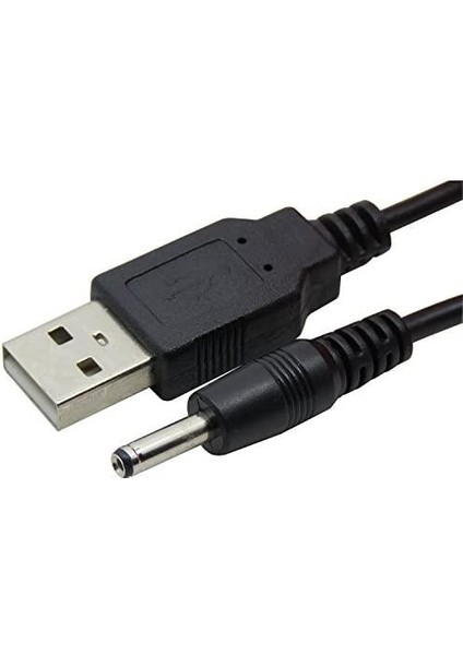USB To 3.5 mm Dc Güç Kablosu 2 Metre
