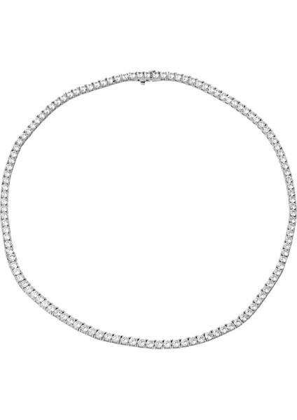 Suyolu 14 Ayar Beyaz Altın Gerdanlık Kolye