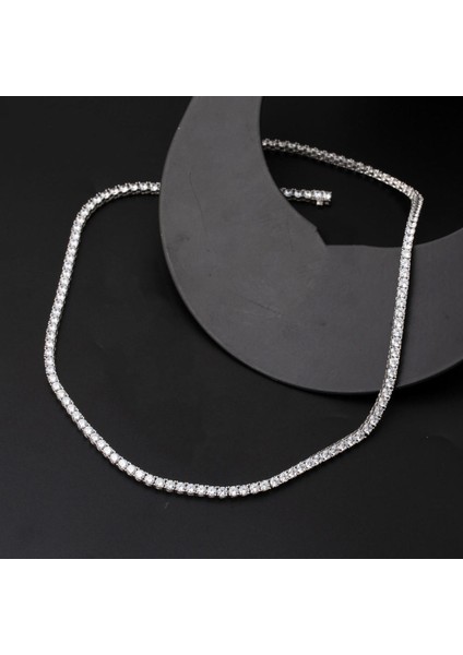 Suyolu 14 Ayar Beyaz Altın Gerdanlık Kolye modelleri