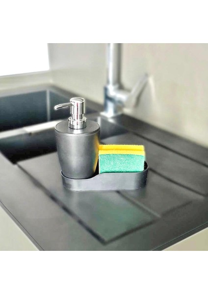 Primanova Pure Hazneli Sıvı Sabunluk Gri Ev M-E91-07