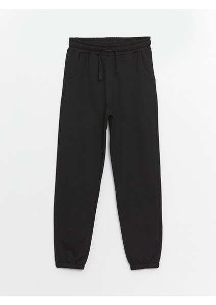 Lcw Kids Beli Lastikli Basic Kız Çocuk Jogger Eşofman Altı